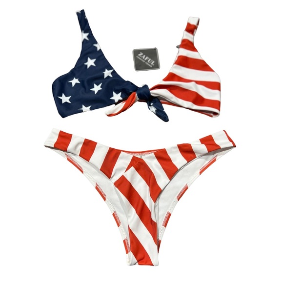 zaful fourth of july bathing suits